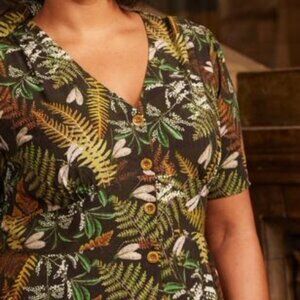 Natural History Museum X Joanie - Manon Arthropods Print Tea Dress